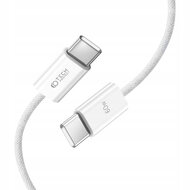 Tech-Protect USB-C naar USB-C kabel - 1 Meter - Wit