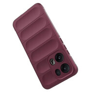 Oppo Reno13 Pro Hoesje - MobyDefend TPU Gripcase - Donkerpaars