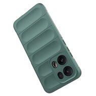 Oppo Reno13 Pro Hoesje - MobyDefend TPU Gripcase - Groen