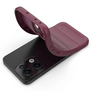 Oppo Reno13 Hoesje - MobyDefend TPU Gripcase - Donkerpaars