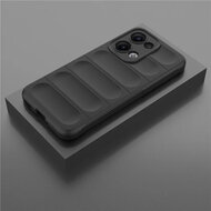 Oppo Reno13 Hoesje - MobyDefend TPU Gripcase - Zwart