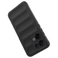 Oppo Reno13 Hoesje - MobyDefend TPU Gripcase - Zwart