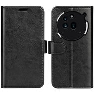 Nothing Phone (3a) Pro Hoesje - MobyDefend Wallet Book Case (Sluiting Achterkant) - Zwart