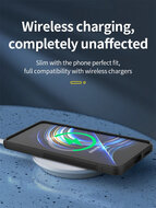 Samsung Galaxy S25 Edge Hoesje - MobyDefend TPU Gripcase - Donkerpaars