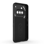 Nothing Phone (3a) Hoesje - MobyDefend TPU Gripcase - Donkerpaars