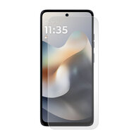 Motorola Moto G56 Screenprotector - MobyDefend Case-Friendly Screensaver - Gehard Glas