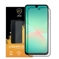Samsung Galaxy A26 Screenprotector - MobyDefend Screensaver Met Zwarte Randen - Gehard Glas 