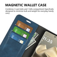 Motorola Edge 60 Pro Hoesje - MobyDefend Luxe Wallet Bookcase (Magnetische Sluiting) - Rood