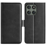 Motorola Edge 60 Pro Hoesje - MobyDefend Luxe Wallet Book Case (Sluiting Zijkant) - Zwart