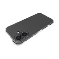 iPhone 17 Hoesje - MobyDefend Transparante Shockproof TPU Backcover - Verstevigde Hoeken - Volledig Doorzichtig