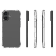 iPhone 17 Hoesje - MobyDefend Transparante Shockproof TPU Backcover - Verstevigde Hoeken - Volledig Doorzichtig