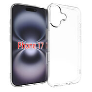 iPhone 17 Hoesje - MobyDefend Transparante TPU Backcover - Volledig Doorzichtig