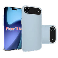 iPhone Air Hoesje - MobyDefend Transparante TPU Backcover - Volledig Doorzichtig