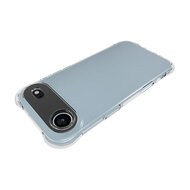 iPhone Air Hoesje - MobyDefend Transparante Shockproof TPU Backcover - Verstevigde Hoeken - Volledig Doorzichtig