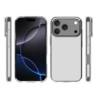 iPhone 17 Pro Max Hoesje - MobyDefend Transparante TPU Backcover - Volledig Doorzichtig