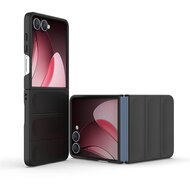 Samsung Galaxy Z Flip 7 Hoesje - MobyDefend TPU Gripcase - Zwart