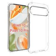 Google Pixel 10 / Google Pixel 10 Pro Hoesje - MobyDefend Transparante TPU Backcover - Volledig Doorzichtig