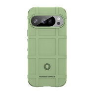 Google Pixel 10 / Google Pixel 10 Pro Hoesje - Mobydefend Rugged Shield TPU Backcover - Groen