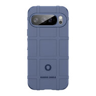 Google Pixel 10 Pro XL Hoesje - Mobydefend Rugged Shield TPU Backcover - Blauw