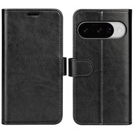 Google Pixel 10 / Google Pixel 10 Pro Hoesje - MobyDefend Wallet Book Case (Sluiting Achterkant) - Zwart
