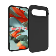 Google Pixel 10 Pro XL Hoesje - MobyDefend TPU Backcover - Mat Zwart
