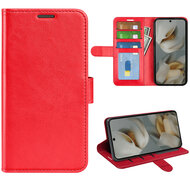 Google Pixel 10 Pro XL Hoesje - MobyDefend Wallet Book Case (Sluiting Achterkant) - Rood