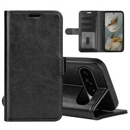 Google Pixel 10 Pro XL Hoesje - MobyDefend Wallet Book Case (Sluiting Achterkant) - Zwart