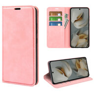 Google Pixel 10 Pro XL Hoesje - MobyDefend Luxe Wallet Bookcase (Magnetische Sluiting) - Roze