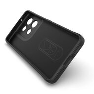 Motorola Moto G86 Hoesje - MobyDefend TPU Gripcase - Zwart
