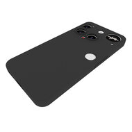 Nothing Phone (3) Hoesje - MobyDefend TPU Backcover - Mat Zwart
