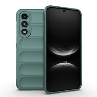 OnePlus Nord 5 Hoesje - MobyDefend TPU Gripcase - Groen