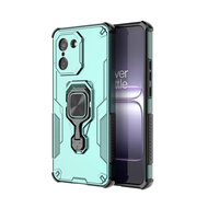 OnePlus Nord CE 5 Hoesje - MobyDefend Dubbelgelaagde Pantsercase Met Standaard - Turquoise