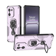 OnePlus Nord CE 5 Hoesje - MobyDefend Dubbelgelaagde Pantsercase Met Standaard - Roze