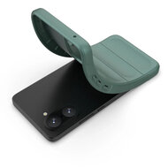 OnePlus Nord CE 5 Hoesje - MobyDefend TPU Gripcase - Groen