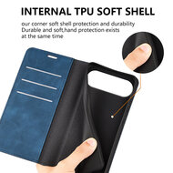 iPhone Air Hoesje - MobyDefend Luxe Wallet Bookcase (Magnetische Sluiting) - Zwart