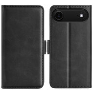 iPhone Air Hoesje - MobyDefend Luxe Wallet Book Case (Sluiting Zijkant) - Zwart
