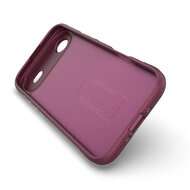 iPhone Air Hoesje - MobyDefend TPU Gripcase - Donkerpaars