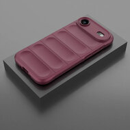 iPhone Air Hoesje - MobyDefend TPU Gripcase - Donkerpaars