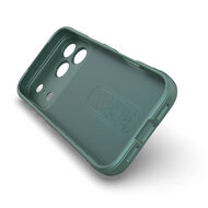 iPhone 17 Pro Hoesje - MobyDefend TPU Gripcase - Groen
