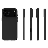 iPhone 17 Pro Max Hoesje - MobyDefend TPU Backcover - Mat Zwart