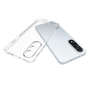 OnePlus Nord 5 Hoesje - MobyDefend Transparante Shockproof TPU Backcover - Verstevigde Hoeken - Volledig Doorzichtig