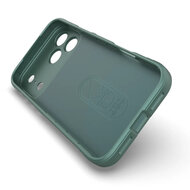 iPhone 17 Pro Max Hoesje - MobyDefend TPU Gripcase - Groen