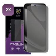 2-Pack MobyDefend Google Pixel 10 Pro XL Screenprotectors - HD Privacy Glass Screensavers