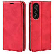 OnePlus Nord 5 Hoesje - MobyDefend Luxe Wallet Bookcase (Magnetische Sluiting) - Rood