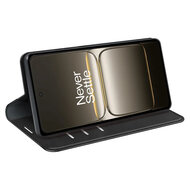 OnePlus Nord 5 Hoesje - MobyDefend Luxe Wallet Bookcase (Magnetische Sluiting) - Zwart