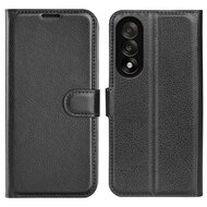 OnePlus Nord 5 Hoesje - MobyDefend Kunstleren Wallet Book Case (Sluiting Voorkant) - Zwart