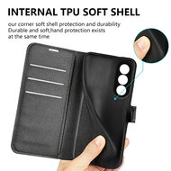 OnePlus Nord 5 Hoesje - MobyDefend Kunstleren Wallet Book Case (Sluiting Voorkant) - Bruin