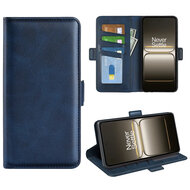 OnePlus Nord 5 Hoesje - MobyDefend Luxe Wallet Book Case (Sluiting Zijkant) - Blauw