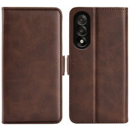 OnePlus Nord 5 Hoesje - MobyDefend Luxe Wallet Book Case (Sluiting Zijkant) - Bruin
