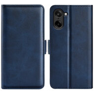 OnePlus Nord CE 5 Hoesje - MobyDefend Luxe Wallet Book Case (Sluiting Zijkant) - Blauw